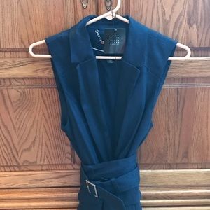 Belted vest